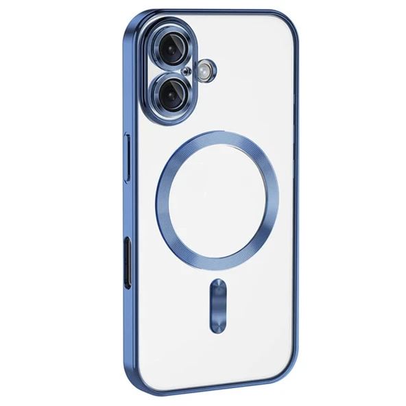 İphone 16 Kılıf Kross Magneticsafe Kapak - Mavi ürün görseli 1
