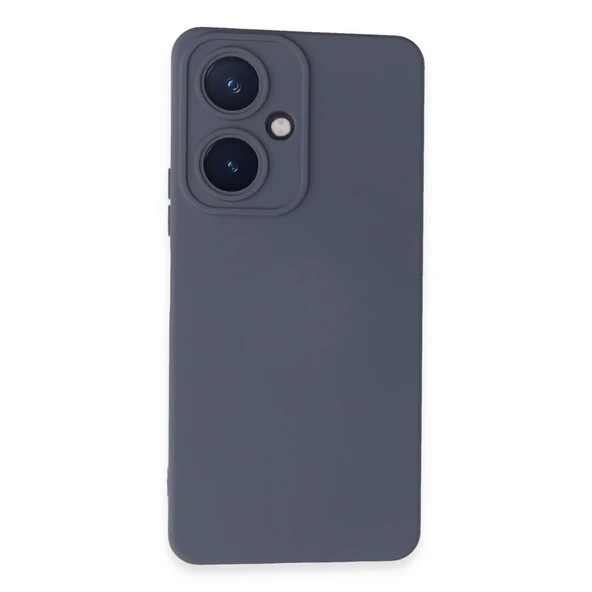 Vivo Y27 Kılıf Nano İçi Kadife Silikon - Gri ürün görseli 1