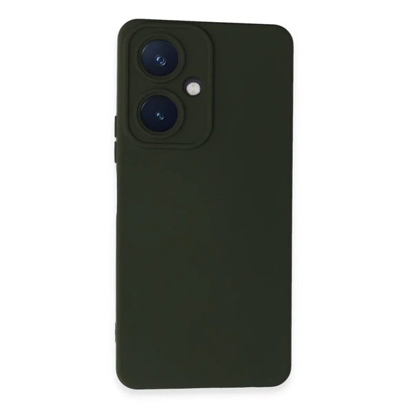 Vivo Y27 Kılıf Nano İçi Kadife Silikon - Koyu Yeşil ürün görseli 1