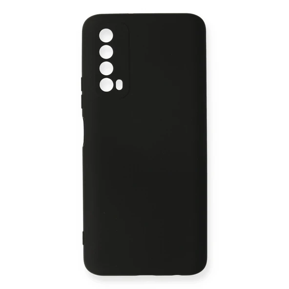 Huawei P Smart 2021 Kılıf Nano İçi Kadife Silikon - Siyah ürün görseli 1