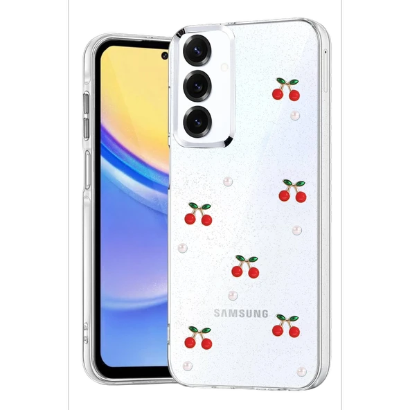 Samsung Galaxy A15 4G Fiyonk Desenli Kapak - Desen 9 ürün görseli 1