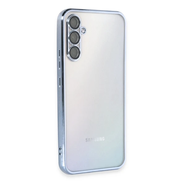 Samsung Galaxy A54 5G Kılıf Razer Lensli Silikon - Açık Mavi ürün görseli 1