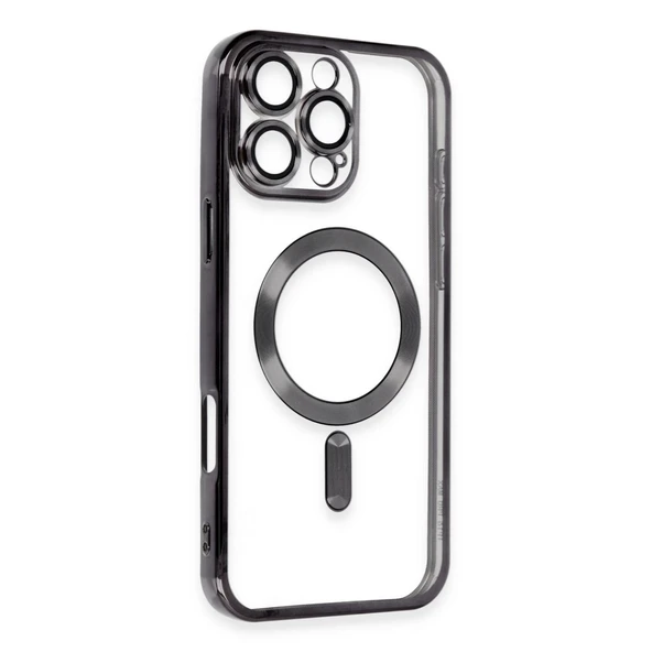 İphone 16 Pro Max Kılıf Kross Magneticsafe Kapak - Siyah ürün görseli 1