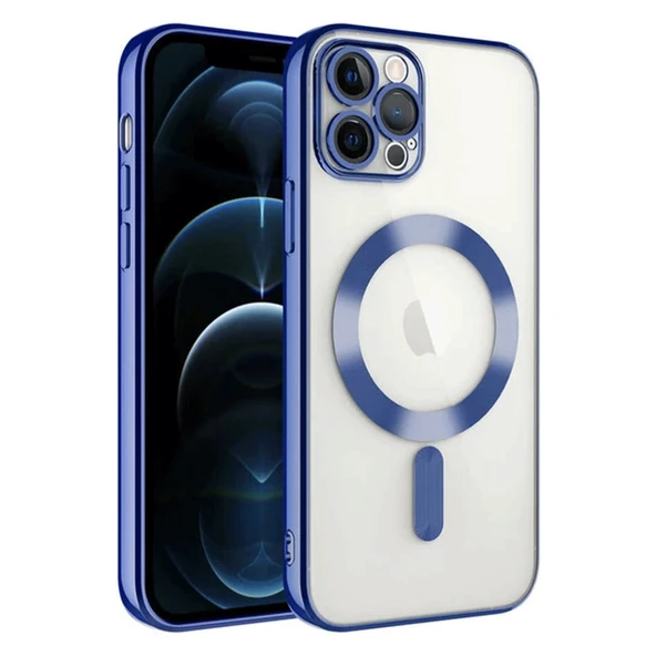 İphone 14 Pro Max Kılıf Kross Magneticsafe Kapak - Lacivert ürün görseli 1