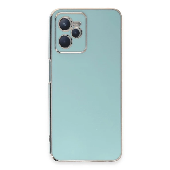 Realme C35 Kılıf Volet Silikon - Açık Yeşil ürün görseli 1