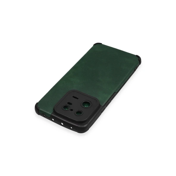 Xiaomi Mi 13 Pro Kılıf Loop Deri Silikon - Yeşil - Resim 3