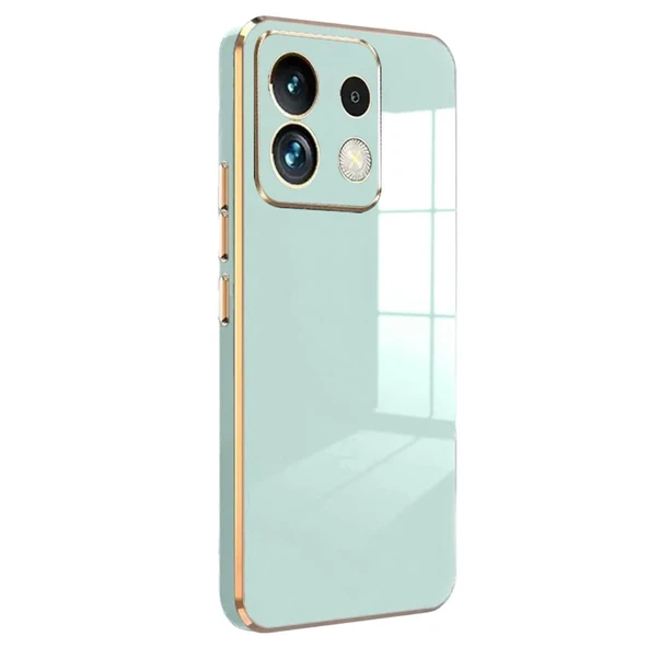 Xiaomi Redmi Note 13 5G Kılıf Volet Silikon - Açık Yeşil ürün görseli 1