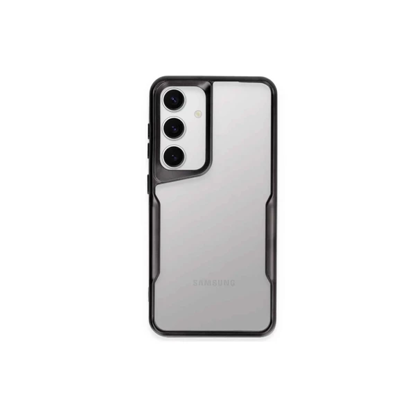 Samsung Galaxy A55 5G Kılıf Boyi Silikon Kapak - Siyah ürün görseli 1
