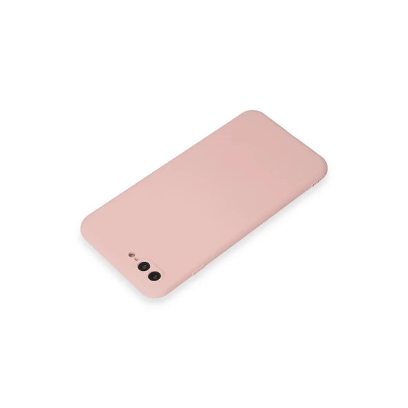 İphone 7 Plus Kılıf First Silikon - Rose Gold - Resim 3