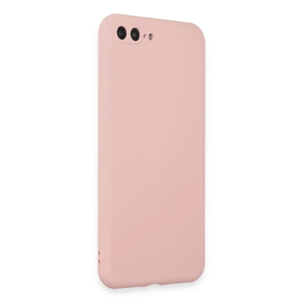 İphone 7 Plus Kılıf First Silikon - Rose Gold - Resim 2
