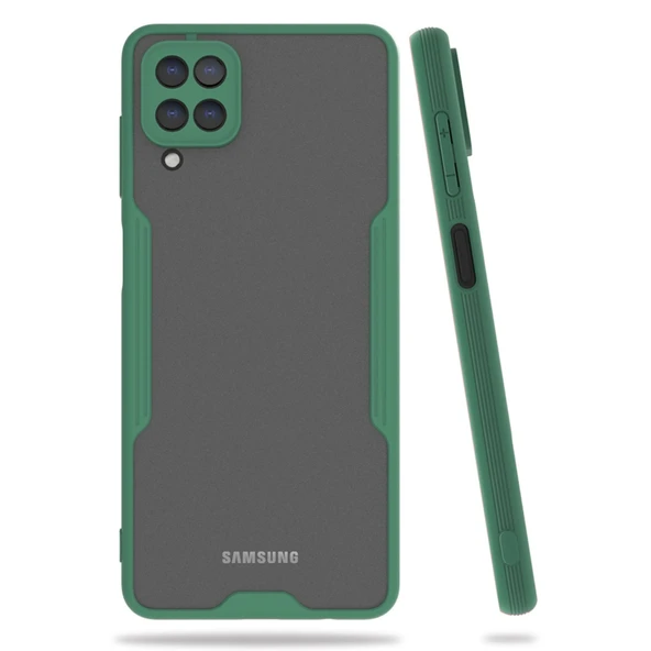 Samsung Galaxy A22 Kılıf Platin Silikon - Yeşil ürün görseli 1