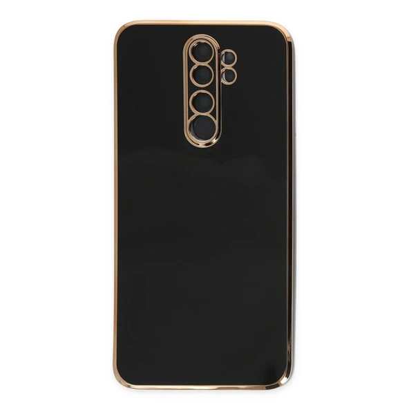 Xiaomi Redmi Note 8 Pro Kılıf Volet Silikon - Siyah ürün görseli 1