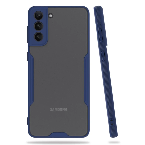 Samsung Galaxy S21 Plus Kılıf Platin Silikon - Lacivert ürün görseli 1