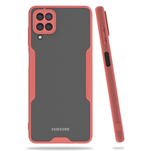 Samsung Galaxy A22 Kılıf Platin Silikon - Pembe ürün görseli 1