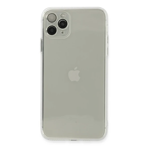 İphone 11 Pro Max Kılıf Fly Lens Silikon - Şeffaf ürün görseli 1