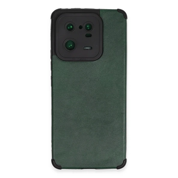 Xiaomi Mi 13 Pro Kılıf Loop Deri Silikon - Yeşil ürün görseli 1