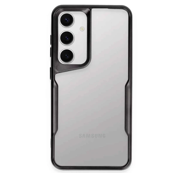 Samsung Galaxy S24 Kılıf Boyi Silikon Kapak - Siyah ürün görseli 1
