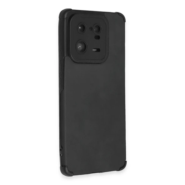 Xiaomi Mi 13 Pro Kılıf Loop Deri Silikon - Siyah - Resim 2