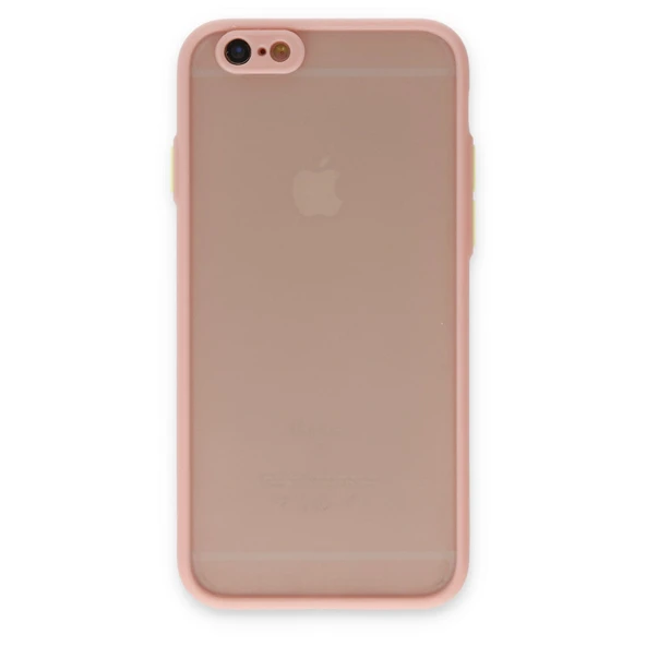 İphone 6 Kılıf Montreal Silikon Kapak - Pembe ürün görseli 1