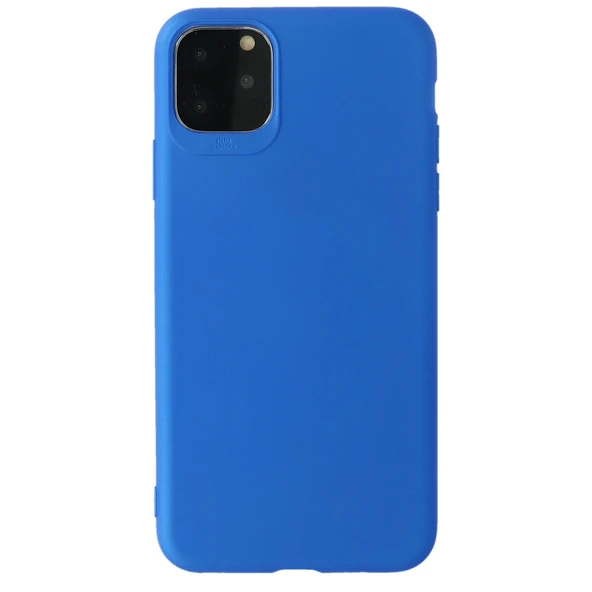 İphone 11 Pro Max Kılıf First Silikon - Mavi ürün görseli 1