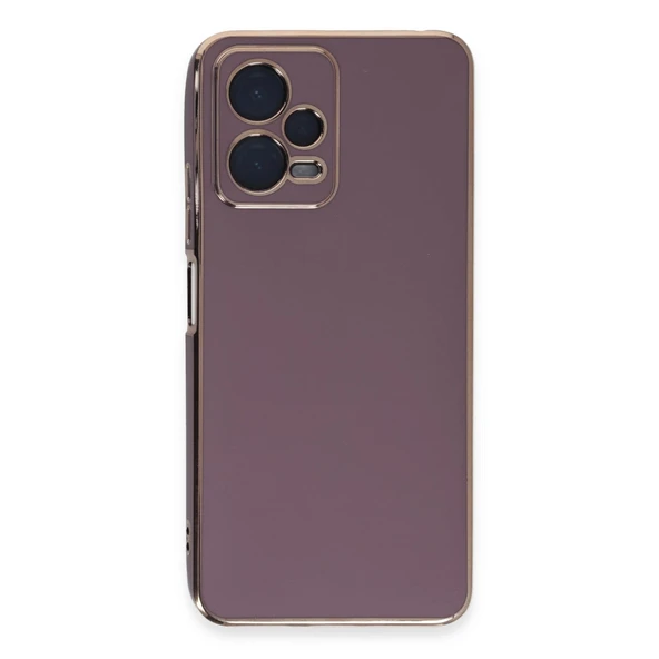 Xiaomi Poco X5 5G Kılıf Volet Silikon - Mor ürün görseli 1