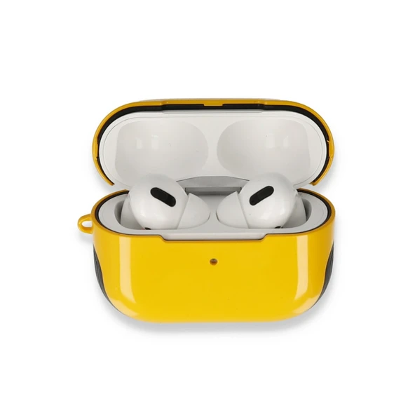 Airpods Pro (1.Nesil) 3In1 Kılıf - Sarı ürün görseli 1