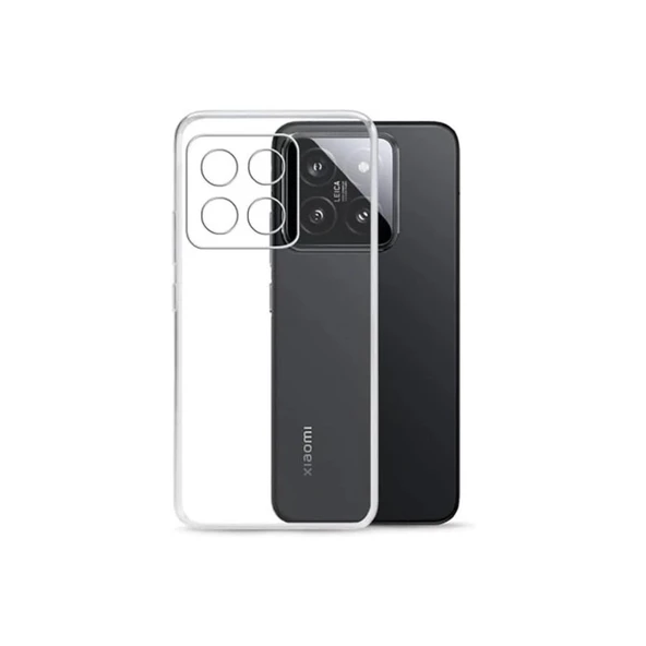 Xiaomi Mi 15 Pro Kılıf Lüx Şeffaf Silikon ürün görseli 1