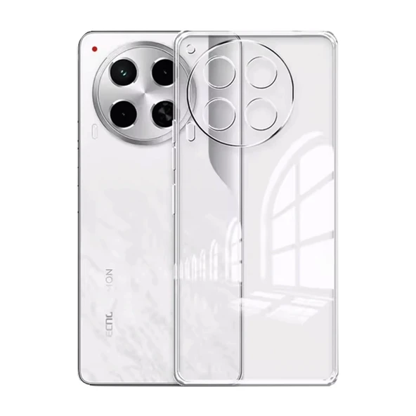 Tecno Camon 30 Kılıf Lüx Şeffaf Silikon ürün görseli 1