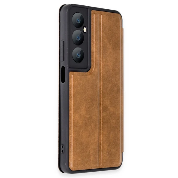 Realme C65 Kılıf Flip Cover - Taba - Resim 2