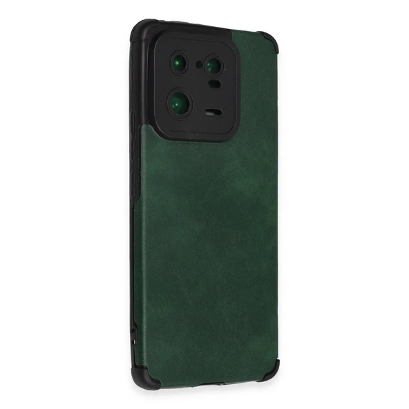 Xiaomi Mi 13 Pro Kılıf Loop Deri Silikon - Yeşil - Resim 2