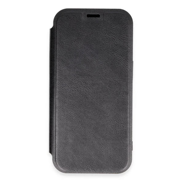 İphone 16 Pro Kılıf Flip Cover - Siyah - Resim 2