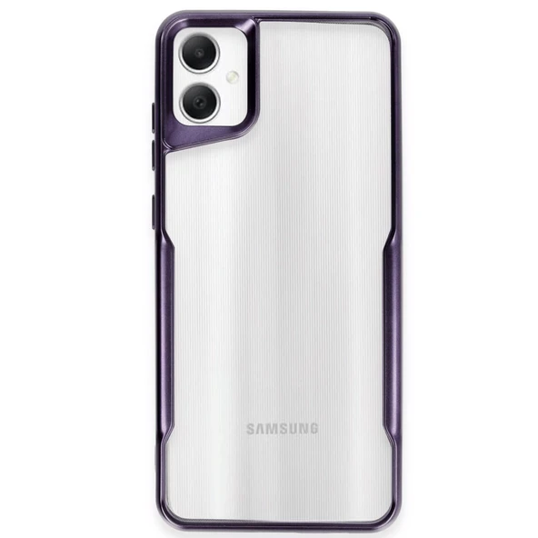 Samsung Galaxy A05 Kılıf Boyi Silikon Kapak - Derin Mor ürün görseli 1