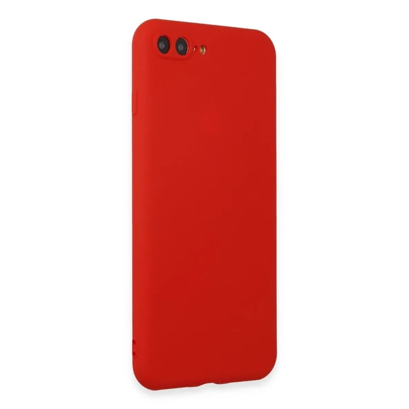 İphone 7 Plus Kılıf First Silikon - Kırmızı - Resim 2