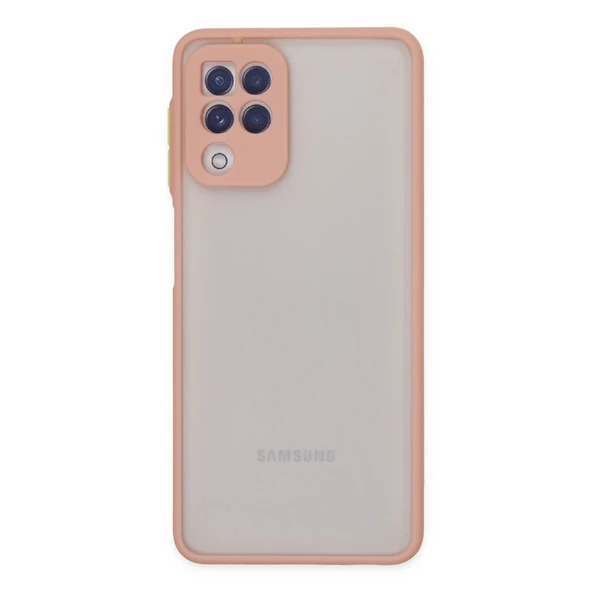 Samsung Galaxy A22 Kılıf Montreal Silikon Kapak - Pembe ürün görseli 1