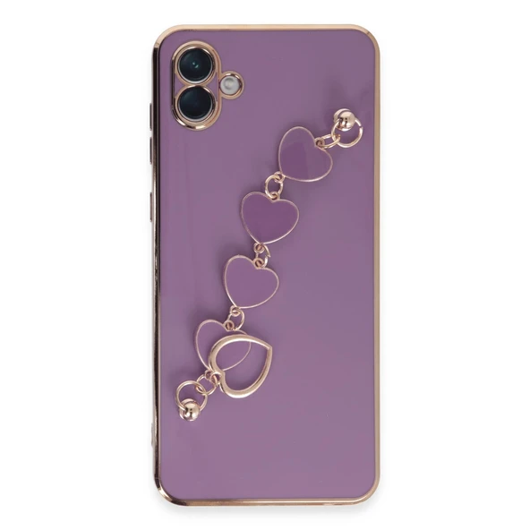 Samsung Galaxy A04E Kılıf Esila Silikon - Mor ürün görseli 1