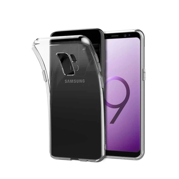 Samsung Galaxy S9 Kılıf Lüx Şeffaf Silikon ürün görseli 1