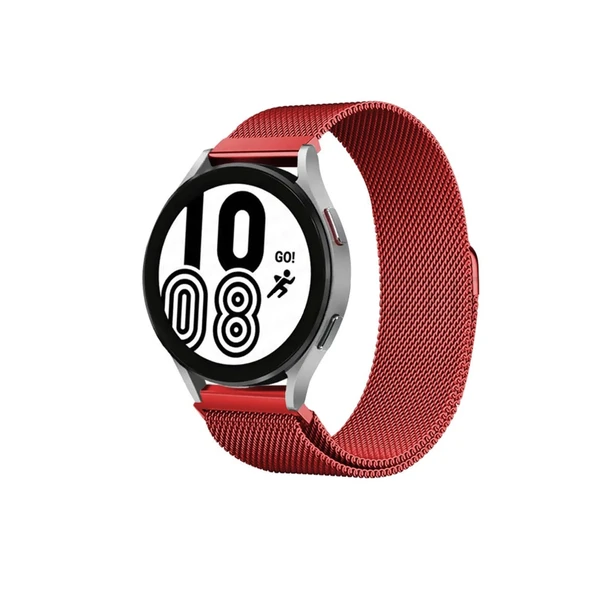 Watch 20Mm Metal Mıknatıslı Kordon - Kırmızı ürün görseli 1