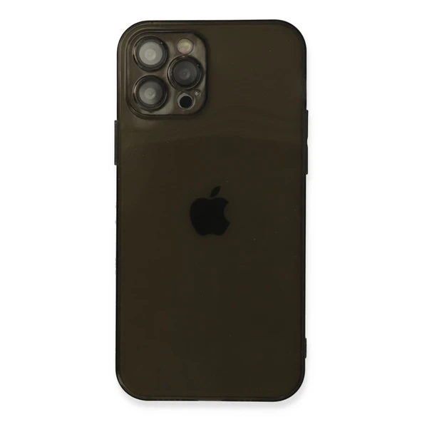 İphone 12 Pro Kılıf Fly Lens Silikon - Siyah ürün görseli 1
