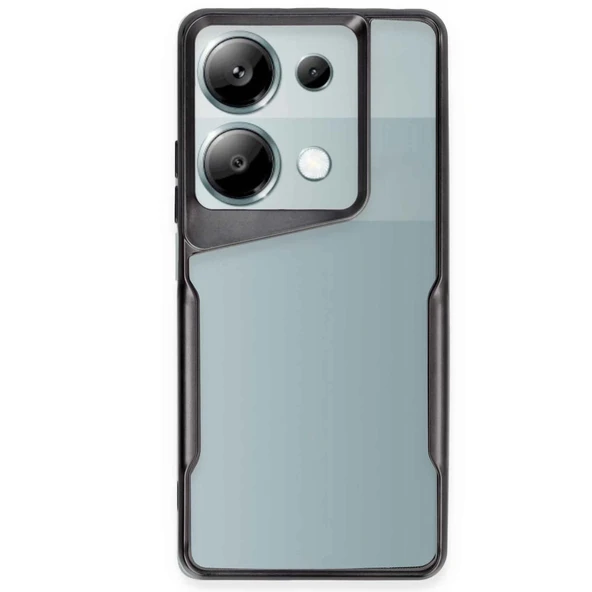 Xiaomi Redmi Note 13 Pro 4G Kılıf Boyi Silikon Kapak - Siyah ürün görseli 1