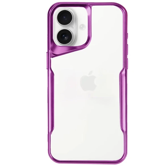 İphone 16 Plus Kılıf Boyi Silikon Kapak - Pembe ürün görseli 1