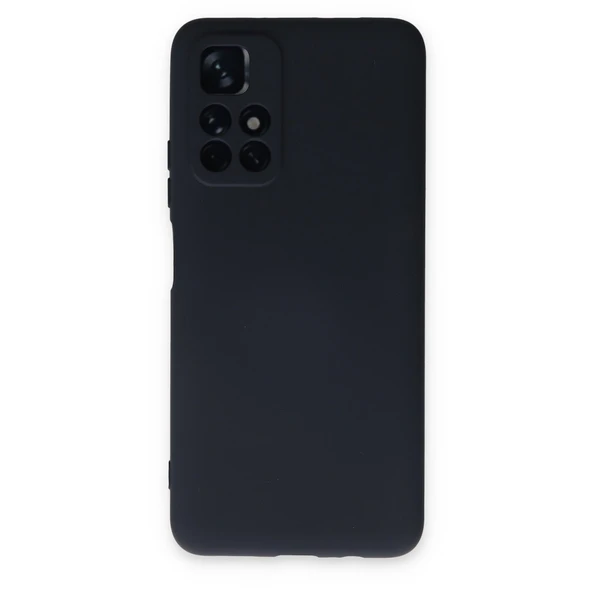 Xiaomi Redmi Note 11T Kılıf Nano İçi Kadife Silikon - Lacivert ürün görseli 1