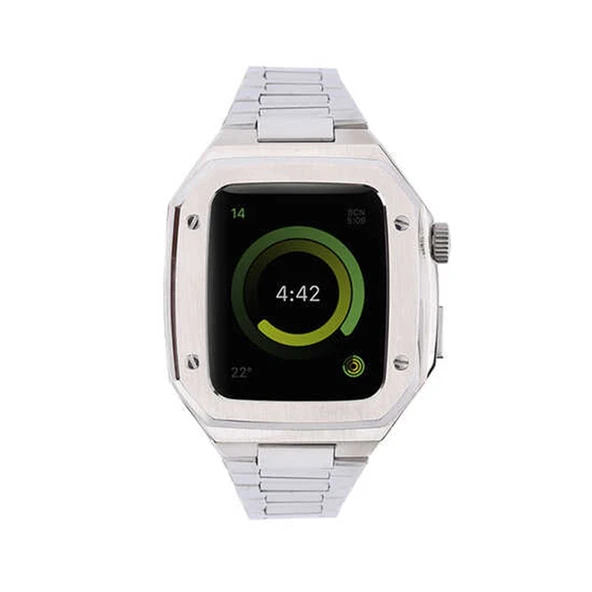 Watch 45Mm Metal Petek Kasalı Kordon - Gümüş ürün görseli 1