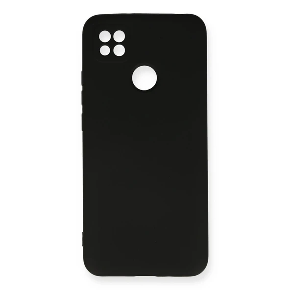 Xiaomi Redmi 9C Kılıf Nano İçi Kadife Silikon - Siyah ürün görseli 1