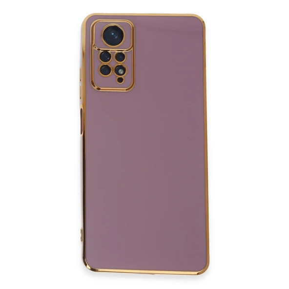 Xiaomi Redmi Note 12 Pro 4G Kılıf Volet Silikon - Mor ürün görseli 1