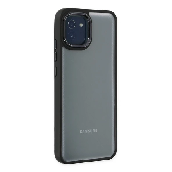 Samsung Galaxy A03 Kılıf Dora Kapak - Siyah ürün görseli 1