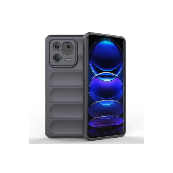 Xiaomi Mi 13 Pro Kılıf Optimum Silikon - Siyah ürün görseli 1