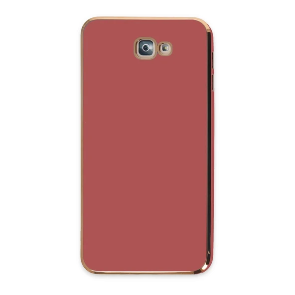 Samsung Galaxy J7 Prime Kılıf Volet Silikon - Kırmızı ürün görseli 1