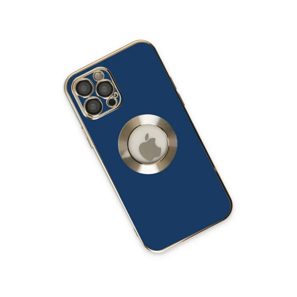 İphone 12 Pro Kılıf Store Silikon - Mavi - Resim 2