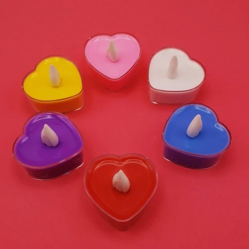 Kalpli Tealight Pilli Mum - Resim 2