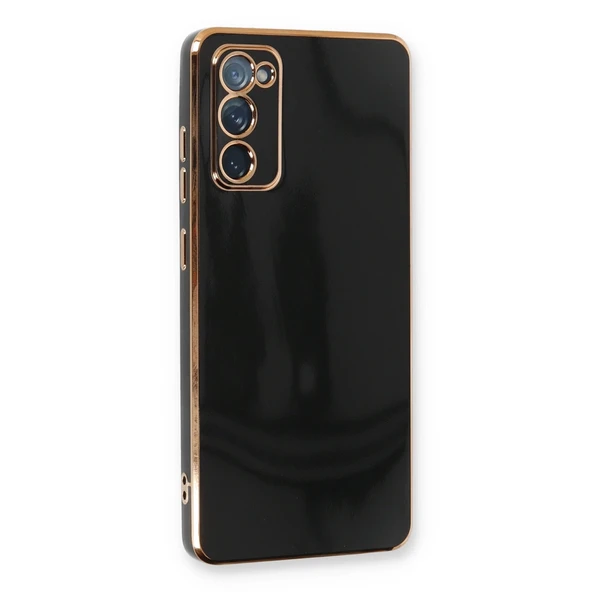 Samsung Galaxy S20 Fe Kılıf Volet Silikon - Siyah ürün görseli 1